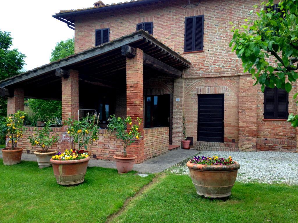 Lovely Tuscan Country House Siena Exterior foto