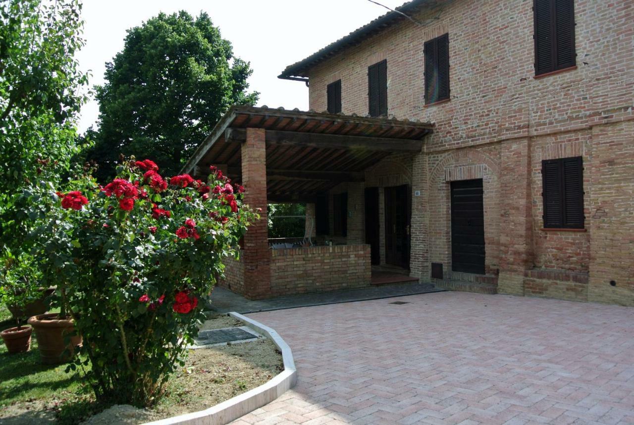Lovely Tuscan Country House Siena Exterior foto